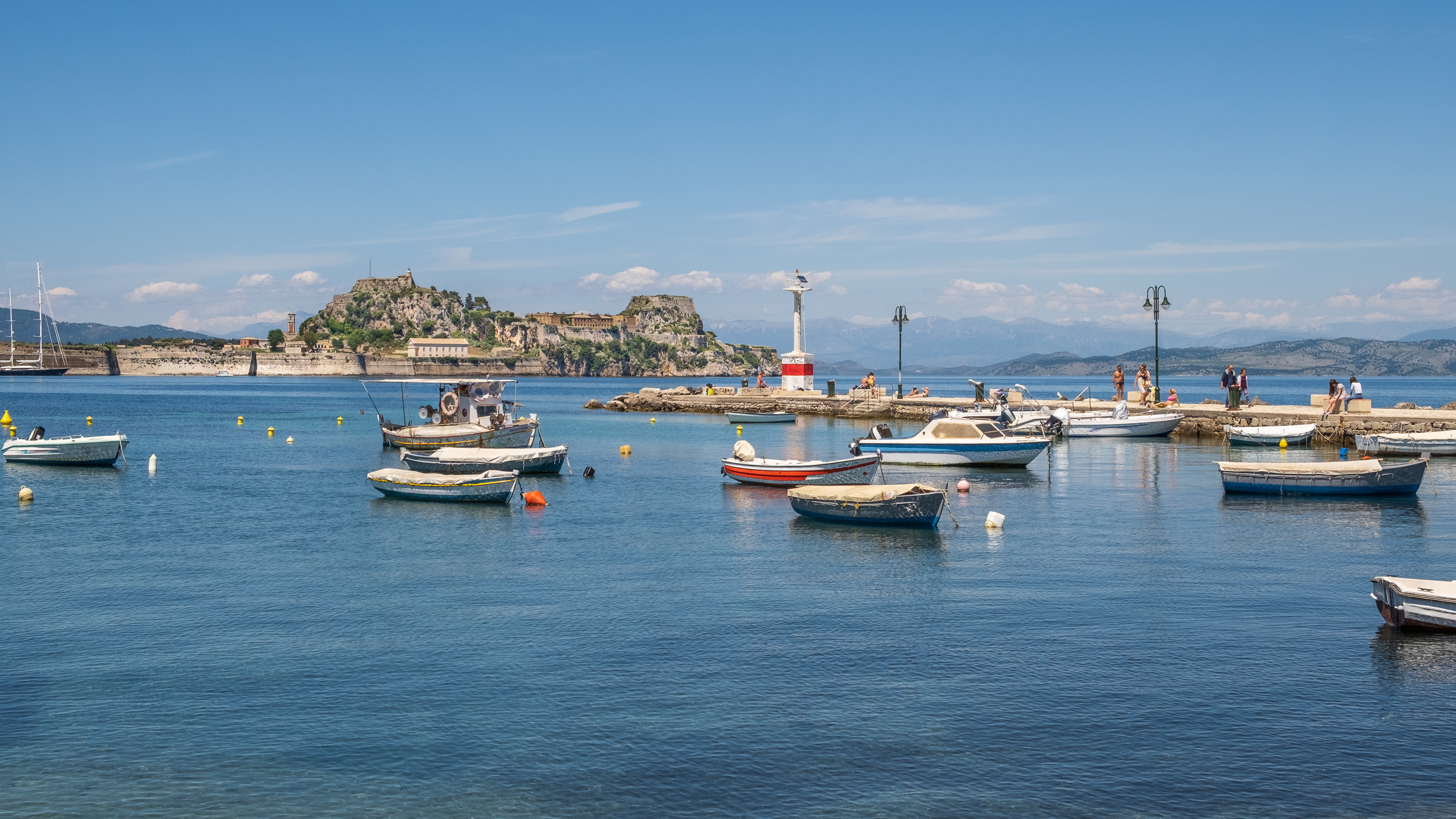 Corfu in April